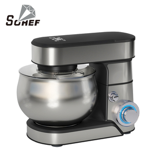 1300W Mélangeur sur socle électrique commercial 5L <span class=keywords><strong>Crochet</strong></span> à pâte multifonctionnel pour bol en acier inoxydable pour la préparation de gâteaux alimentaires - Product Image 6