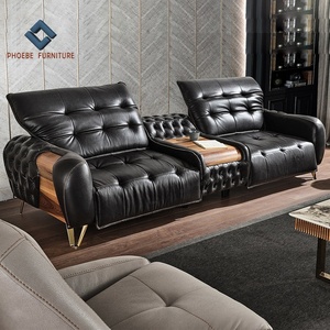 Luxury High Quality Classic Nice <strong>Sofa</strong> Leather Shape Home Sets <strong>Sofas</strong> Y Sillones - Product Image 3