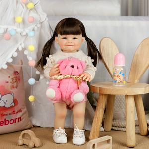 Lifereborn 22 ''Muneco Reborn Dolls Boneca Toys Reborn De Silicone Original Reborn Baby Dolls à vendre - Product Image 4