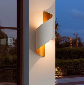 Modern LED <b>Wall</b> Lamp Outdoor Waterproof <b>Sconce</b> Black Aluminum <b>Wall</b> Mounted <b>Light</b> for Balcony Corridor Staircase - Product Image 3