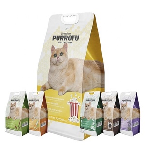 ทรายแมวจากพืชยอดนิยม Purrofu Tofu พรีเมียม ทรายแมวสำหรับแมว - Product Image 2