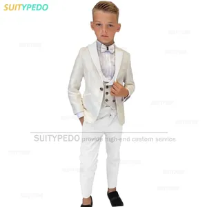 Ensemble de costumes pour garçons poussiéreux gilet pantalon 3 pièces activités scolaires de retour ensembles de tenues de smoking formels pour fêtes d'enfants - Product Image 3