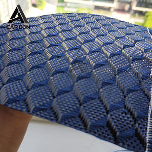 Tissu en fibre de carbone aramide <span class=keywords><strong>nid</strong></span> <span class=keywords><strong>d</strong></span>'<span class=keywords><strong>abeille</strong></span>, léger, tissé, motif uni, pour la fabrication automobile et de sacs - Product Image 1