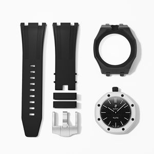 Bracelet de montre en silicone avec boîtier en biocéramique de différentes couleurs pour AP S-Watch <span class=keywords><strong>Royl</strong></span> Pop, kit de modification de montre, accessoires de protection - Product Image 6