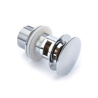 Accessoires de toilette Drain de Plancher Poussoir Drain Escamotable Sans Débordement Bain Douche Vidange