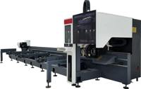 Machine de découpe laser à fibre CNC 5 axes automatique - Traitement de tubes en acier inoxydable et en aluminium de haute précision