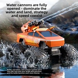 Camion télécommandé amphibie 4x4 monstre, véhicule d'escalade, lanceur de balles aquatiques, voiture RC électrique, jouet - Product Image 3