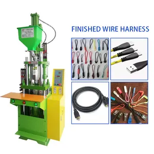 Small Cable Manufacturing Wire Plug Plastic Benchtop Tube Head Injection Machine