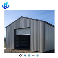 Bâtiment d'entrepôt métallique Tianying, structure agricole en acier pour ferme, hangar de stockage de foin préfabriqué, conceptions personnalisées de grande taille