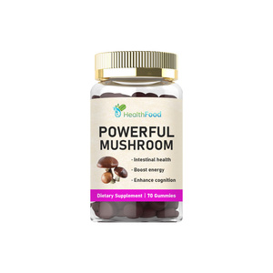 Most popular Mushroom <b>Gummies</b> Contains Reishi With Lion's Mane Helps Support Cognitive Function Lmprove Focus Memory - Product Image 1