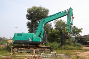 Garra para Troncos para Minicargadora, Capacidad de 11000 lb, Apertura de Garra de 92'', Garra para Troncos de Madera para Excavadora, Garra Giratoria Hidráulica - Product Image 5