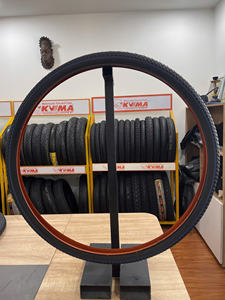 Chambre à air de vélo KUMA de fabrication vietnamienne, de haute qualité, en caoutchouc naturel, 26x1x3-8, garantie 12 mois, tout-terrain - Product Image 3