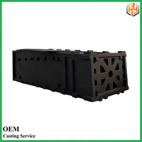 Pièces moulées lourdes de grande taille, service de fonderie sur mesure, service d'usinage, fonte grise, fonte ductile, acier allié au carbone