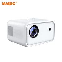 1 + 16G 5G WIFI Mini projecteur portable Full HD écran LED vidéo projecteur à domicile avec haut-parleur pour projecteurs d'intérieur
