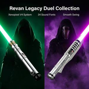 <span class=keywords><strong>Espada</strong></span> Láser Revan Xenopixel V4 Neopixel Jedi Vs Sith Legacy Duel Collection con Empuñadura Metálica de Oscilación Suave, Venta al por Mayor de Fábrica - Product Image 1