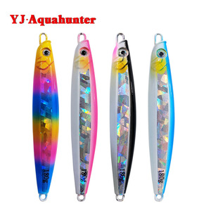 Señuelo de Pesca Jigging Yj Aquahunter 180g Color Arcoíris, Cebo para Pesca en Agua Salada, Señuelos de Fondo para Pesca Marina - Product Image 3