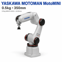 Mini bras robotique industriel YASKAWA MotoMINI 0,5 kg, robot de bureau à 6 axes pour l'éducation et les laboratoires, avec contrôleur YRC1000