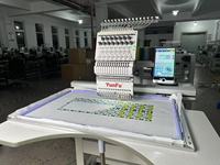 Machine à broder à tête unique YunFu 12 15 aiguilles bon marché