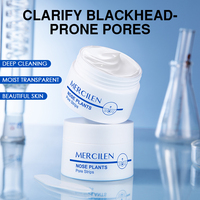 Masque Nettoyant Profond Anti-Acné Original, Traitement Peeling pour le Visage, Masque Points Noirs pour le Nez