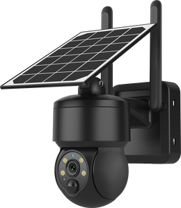 Năng lượng mặt trời Wifi máy ảnh tiêu thụ điện năng thấp được xây dựng trong pin có thể sạc lại PIR phát hiện xem 360 ngoài trời cctv năng lượng mặt trời Máy ảnh 4G Sim ca - Product Image 1