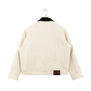 Custom Manufacture 100% Cotton Heavyweight Canvas <strong>Jacket</strong> for Men Wholesale Casual Plain Winter Custom Logo Men's <strong>Jacket</strong> Padding - Product Image 2