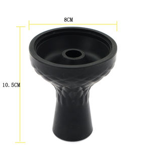 Bols à <span class=keywords><strong>chicha</strong></span> pour narguilé Bols en silicone de bonne qualité 1 trou chauffant uniformément Fumer Bols à <span class=keywords><strong>chicha</strong></span> personnalisés pour narguilé - Product Image 5