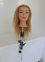 Support de perruque à pince en C pour tête de mannequin, support de table rotatif en métal pour perruque et tête de poupée, prix d'usine