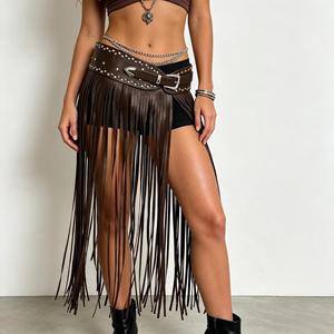 Nouvelle ceinture à franges 2026, cache-taille sexy, style hip-hop moto, pour robe de danse nocturne, ceinture de danse à franges - Product Image 2