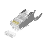 Connecteur RJ45 Ethernet 8 broches, prise modulaire SFTP Cat7 8P8C, connecteurs mâles pour câble réseau - Catégorie de produit