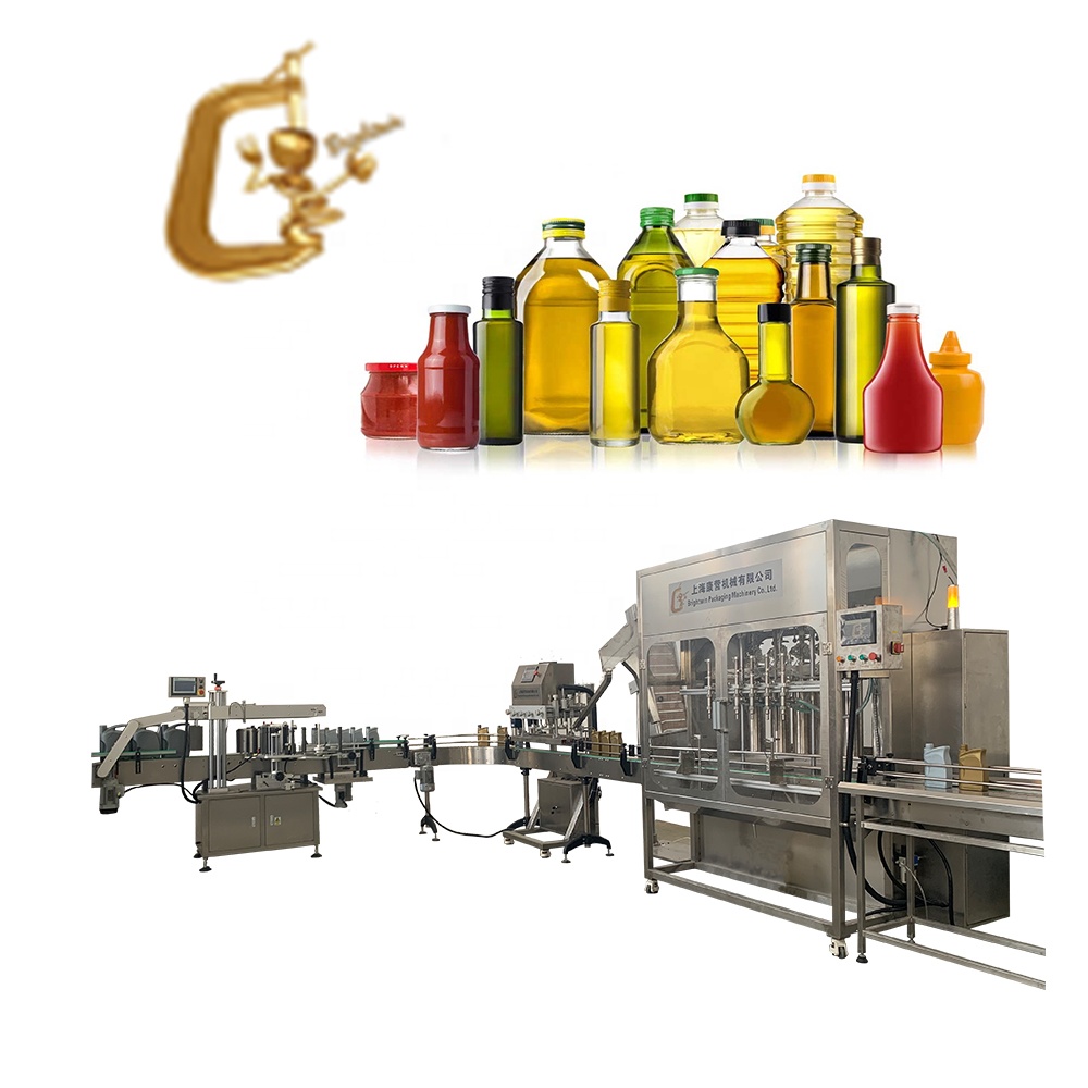 Automatic seafood soy sauce filling capping machine