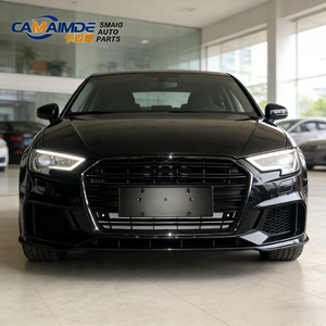 กระจังหน้าสีดำแบบตาข่าย Camaimde สำหรับ Audi A3 Hatchback รุ่น OE 8V5 853 651 ผลิตจากพลาสติก สำหรับรถยนต์ Audi A3 (2013-2016) - Product Image 3