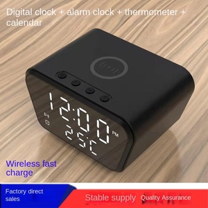 Nuevo proyector de escritorio, reloj despertador de mesa, reloj despertador electrónico, reloj despertador de proyección LED Digital