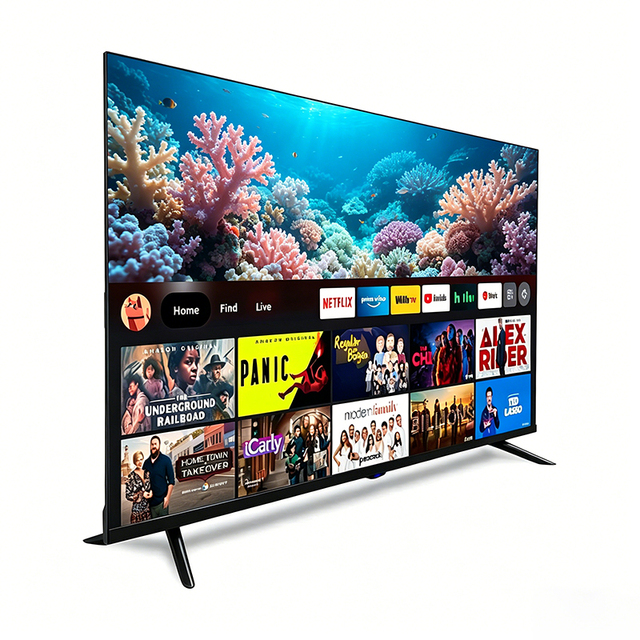 Normal Televisor Accept Custom Television Smart Tv 32 40 43 50 55 65 75 85 Inch Smart Tv 4K Android LED LCD OLED QLED Tv