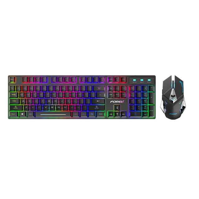 Wireless Keyboard Mouse Combos Suspended Keycap Wireless Keyboards 3 Dpi Adjustable Rechargeable Wireless Mouse