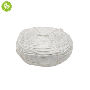Mèche de <span class=keywords><strong>lampe</strong></span> en fibre de verre écologique et non toxique, sans fumée et longue durée, diamètre 6 mm, blanche, 3+ pour lampes à <span class=keywords><strong>huile</strong></span> et brûleurs - Product Image 2