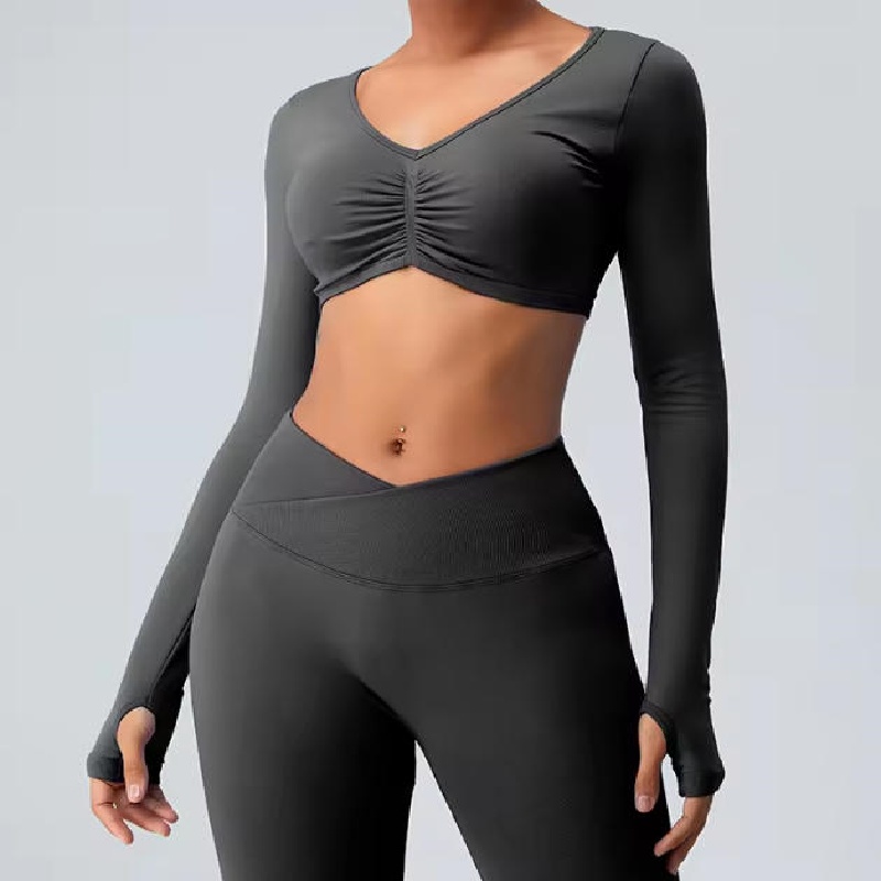 Women's Quick-Drying Workout Fitness Wear Slim-Fit Sports Vest Sleeveless Ribbed High Neck Double Side Fold women's gym tank top