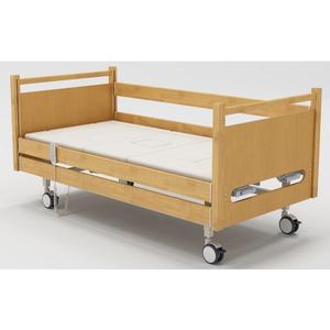 Lit médical électrique ou manuel, fonctionnel, avec dossier et repose-jambes réglables en hauteur, mode double, lit de soins à domicile polyvalent - Product Image 1