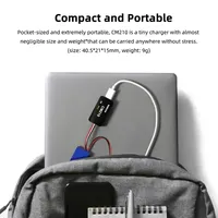 Chargeur d'équilibrage LiPo RadioLink CM210 20W 1.5A USB-C 2S, charge rapide avec réparation par micro-courant, précision 0.02V, taille mini 9g