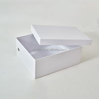 Boîtes cadeaux de luxe en papier recyclé en gros, forme personnalisée, avec lamination mate, logo en relief, boîte d'emballage avec impression de logo