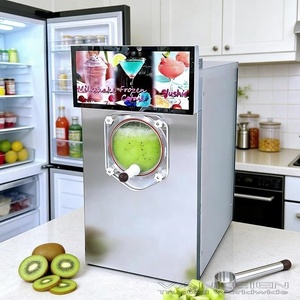 Petite machine à faire fondre la neige sur le comptoir, système de smoothies aux fruits frais pour le hall d'hôtel et le bar lounge - Product Image 4