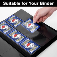 Torson Durable PP Dragon Shield Sleeve 50pcs/pack Waterproof Sleeves Magic for Card Tcg Yugioh Ptcg Commander Card Sleeve