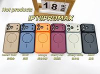 Coque magnétique d'origine à chargement sans fil bicolore série 18 pour iPhone 17 Air 18 16 15 14 13 12 11 Pro Max