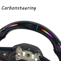 Volant en fibre de carbone pour Dodge Challenger SRT Hellcat Scat Pack R/T 392 Widebody 6.2L HEMI, accessoires personnalisés, amélioration