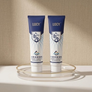 Luxury Private Custom <b>Chestnut</b> Massage Gel 50ml PP Plastic Tube With Screw Cap Custom Logo Screen Printing Cosmetic Container - Product Image 3