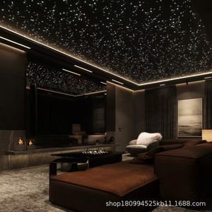 Starry Sky <b>Ceiling</b> Tile 2 X 4 Ft Fiber Optic Lighting Artistic <b>Ceilings</b> For Living Room Bedroom Hallway - Product Image 3
