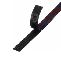 Bande de fixation auto-agrippante en plastique noire 3M SJ3550CF de type double verrouillage 250, 1 pouce x 10 pieds