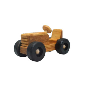 รถไฟไม้ธรรมชาติหัวรถจักร <span class=keywords><strong>Caboose</strong></span> รถไฟไม่ได้ทาสีไม่เคลือบเงา - Product Image 6