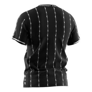 T-shirt de sport confortable en polyester et élasthanne pour la boxe thaï, la gym et la course à pied, idéal pour la sublimation – Vente en gros - Product Image 4