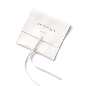 Custom Logo Printed Suede Microfiber Jewelry Packaging Bag Premium Microfiber Jewelry <b>Gift</b> Container - Product Image 5