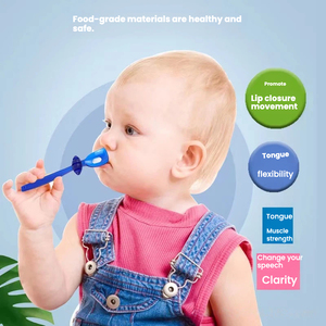 Cuillère d'exercice pour l'entraînement des muscles buccaux et de la voix pour enfant atteint d'aphasie - Multicolore - Product Image 2